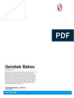 Papercraft Gerobak