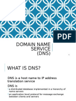 Domain Name Service (DNS)