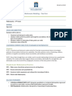 FLM Lesson Mathematic Modeling