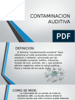 Contaminacion Auditiva