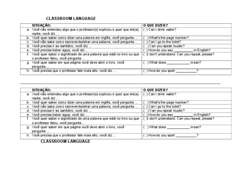Linguagem em Sala de Aula | PDF | Artes Linguísticas e Disciplina