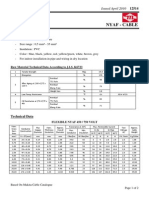 Flexible PVC-Insulated Copper Wire Data Sheet