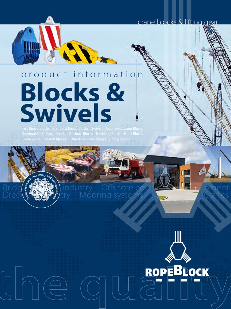 Blocks Swivels New | PDF
