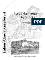 Fungsi Dan Peran Agroforestri