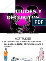 Actitudes y Decubitos