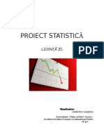 proiect statistica