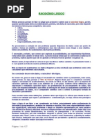 Raciocínio Lógico