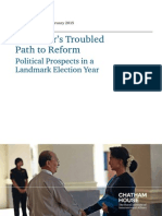 Chathamhouse Myanmar Political Prospects Feb2015