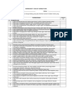 Worksheet Ceklist Konsep Diri