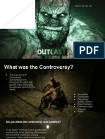 Outlast Controversy Presentation