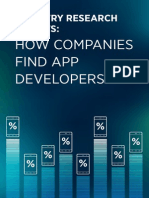 Ebook - Industry Research Results How Companies Find App Developers