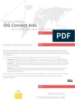 IDG Connect Buyer Behaviour Regional Research - DACH