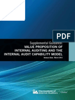 SG - Value Proposition of IA and the IA Capability Model