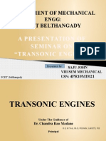 Transonic Engine