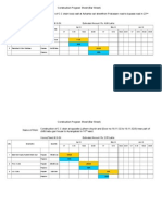 Construction Program Sheet (Bar Sheet) Beautification of C.C Drain Body Wall at Achanta Vari Streetfrom Prakasam Road To Bypass Road in 23' Ward