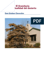 Cheveviere Dom Esteben - El Eremitorio - Espiritualidad Del Desierto