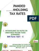 Withholding Tax Rates