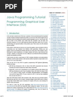 GUI Programming - Java Programming Tutorial