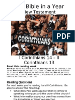 2 NT Corinthians 14 To 2nd 13