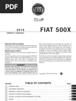 Download 2016 Fiat 500X Owners Manual USA 1st Edition by Fiat500USA SN264226270 doc pdf