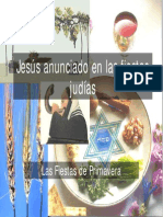 Jesus Anunciado en Las Fiestas Judias Fiestas de Primavera