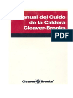 Manual Del Cuidado de La Caldera - Cleaver y Brooks