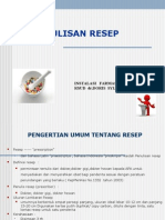 Ifrs Penulisan Resep