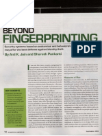 Beyond Fingerprinting Sciam 08