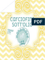 Carciofilabel free printableni Sott'Olio 2015