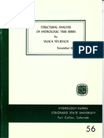 1972 Structural Analysis of Hydrologic Time Series (Yevjevich v, 1972)