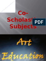 Co-Scholastic Subjects