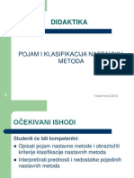Didaktika - Klasifikacija Nastavnih Metoda 2010