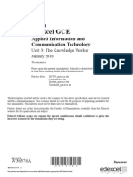 Edexcel GCE: Applied Information and Communication Technology