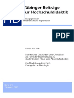 Gutachten Und Checkliste Als Rückmeldung Für Hausarbeit