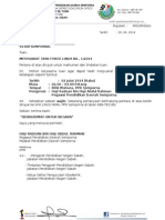 Surat Panggilan Dialog Prestasi Linus PPDS Bil 1 2014