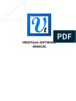 VBOXTools Software Manual - English