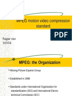 MPEG Motion Video Compression Standard