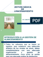 Gestión de Alamcenamiento