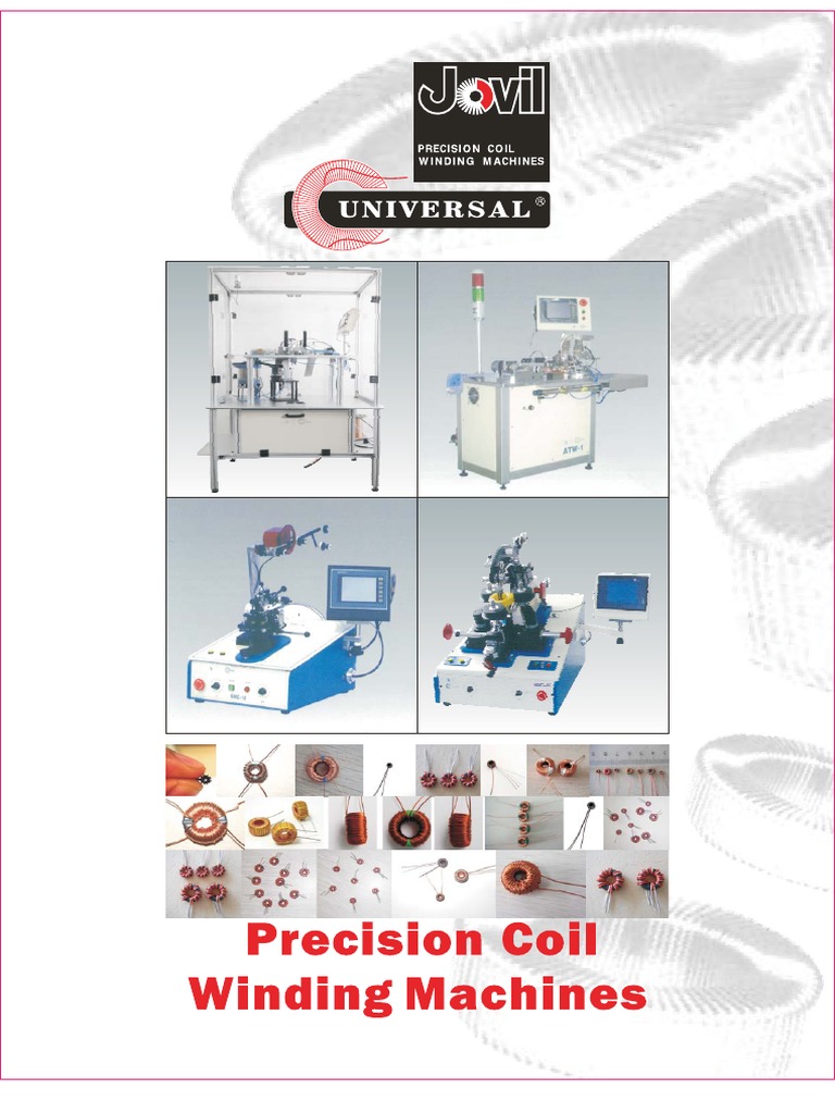 Jovil Universal Toroidal Winding Catalog | PDF | Electrical Engineering ...