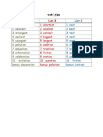 est, tion spelling list new 3 choices