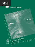 Milton Santos Vida Obra