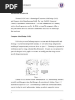 Introduction of CADCAM