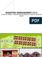 Disaster Management:India: Study of Project Constructed in India As A Part of Disaster Relief