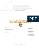 La Politica Fiscal Instrumentos