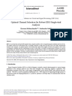 Optimal Channel Selection For Robust EEG Single Trial Analysis 2014 AASRI Procedia