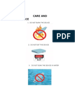 Care and Maintenance2