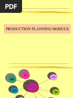 Sap Production Planning
