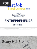 Download How to do Financial Projections Presentation for Entrepreneurs by Feargal Byrne SN26428623 doc pdf