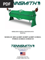 Manual Tennsmith 