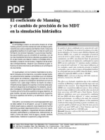 Revistas Hidraulica Vol-XXXI 3-2010!21!27 Anders-Manning Cambio de Escala